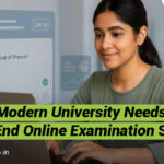 University using an end-to-end online examination system for secure digital evaluation and on-screen marking solutions
