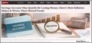 Savings vs Inflation