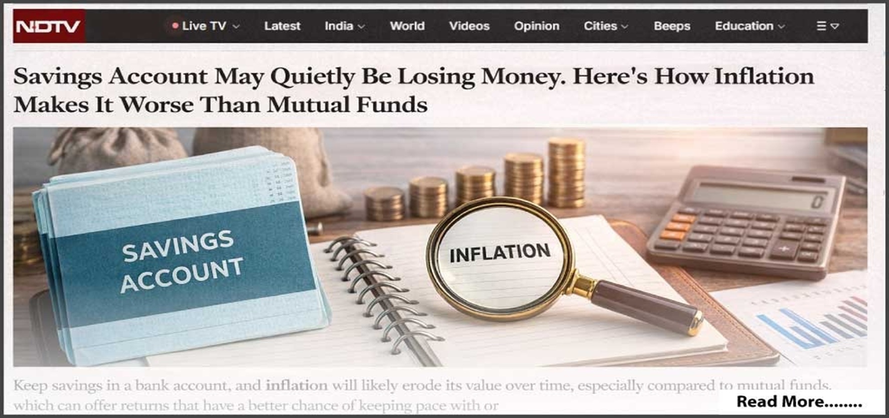 Savings vs Inflation