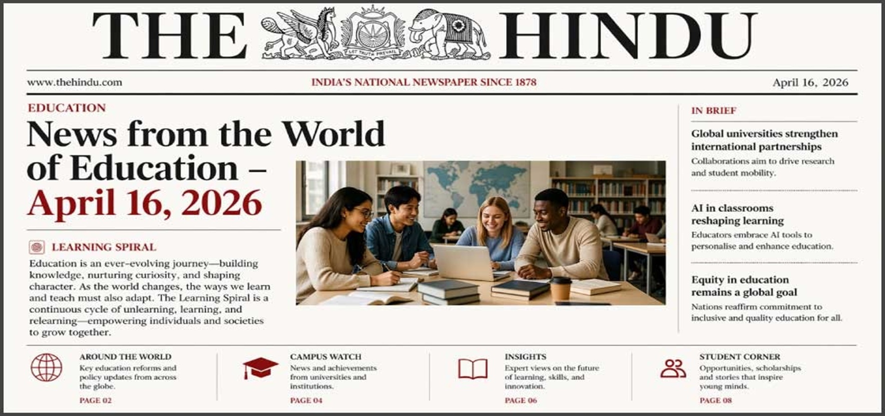 Shaping the future of education
