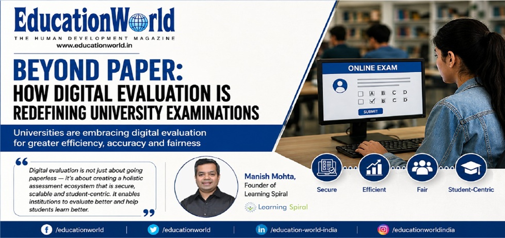 Beyond Paper: How Digital Evaluation Is Redefining University Examinations